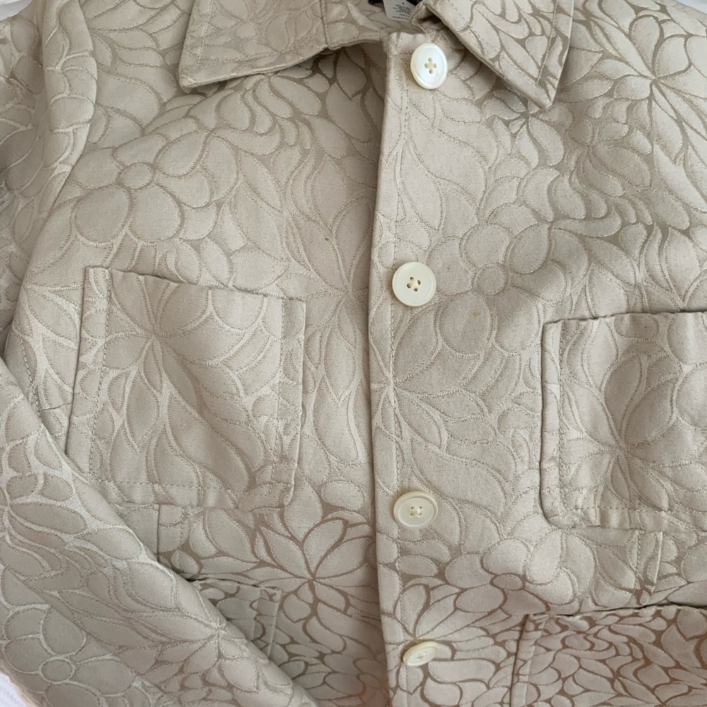 Vintage J. Crew Silk Blend Womens Blazer SZ6